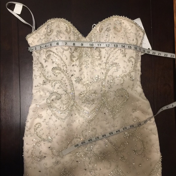 Kitty Chen Couture Fully Beaded Wedding Dress - Picture 5 of 6